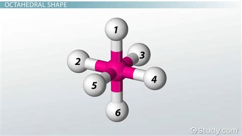 Octahedral Molecular Geometry Structure And Compounds Lesson