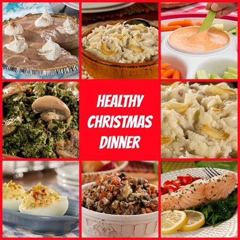 Everything you need to celebrate christmas eve in style, including celebratory cocktails, elegant finger food, centerpiece roasts, seafood mains, and plenty of cookies for santa. Healthy Christmas Dinner Menu | MrFood.com