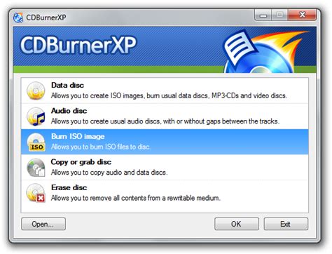 Cdburnerxp For Windows 7 Very Good Free Cd Burning Software Windows
