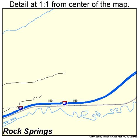 Rock Springs Wyoming Street Map 5667235