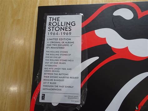 The Rolling Stones 1964 1969 Vinyl Boxset 13 Lps Mint Photo 2189295