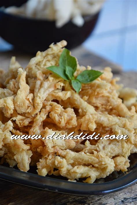 Jamur krispi merupakan sebuah camilan yang dibuat dari jamur tiram dan dibalut. Jamur Tepung Kripi / Diah Didi's Kitchen: Jamur Crispy ...