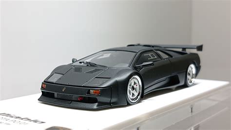 Eidolon 143 Lamborghini Diablo Jota Po01 Racing Ver 1995 Matte Black