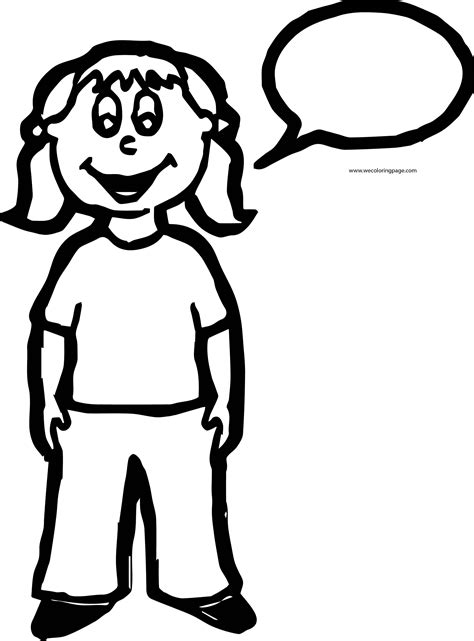 Speech Coloring Pages Coloring Pages