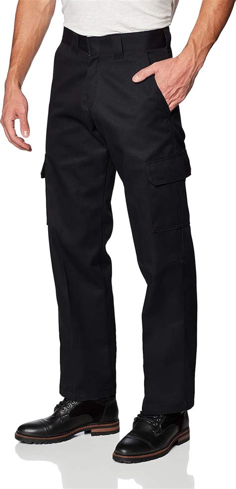 dickies men s relaxed straight fit cargo work pant black 40x34 amazon ca clothing and accessories