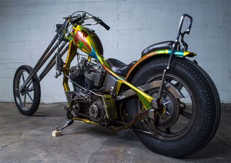 Born Free Best Chopper 1963 Harley Davidson Fl Panhead Bike Urious