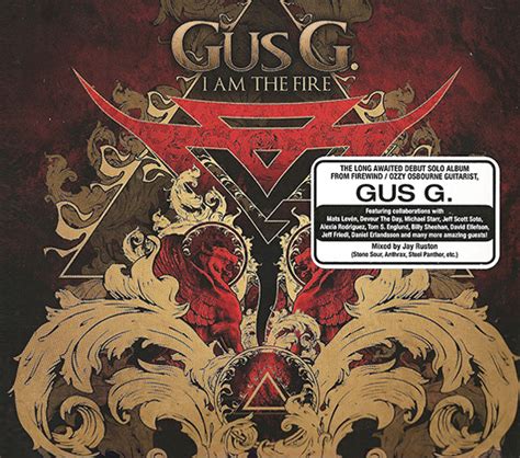 Gus G I Am The Fire 2014 Digipak Cd Discogs