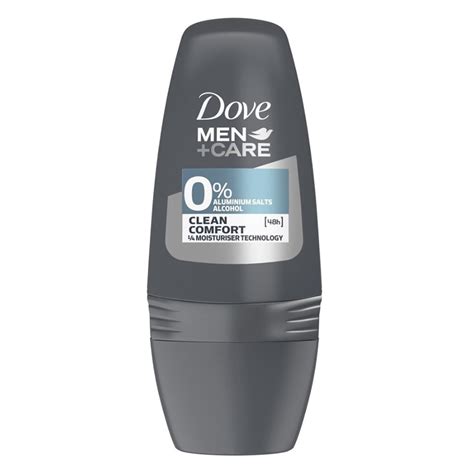 Buy Dove For Men Antiperspirant Roll On Clean Comfort Aluminum Free