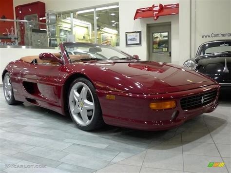 See related links for a web color chart and color hex codes. 1999 Rosso Barchetta Ferrari 355 Spider #58607538 ...