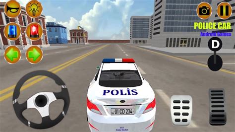 Türk Polis Arabası Oyunu Videosu çizgi Film Polis Oyunu 75 Real Police
