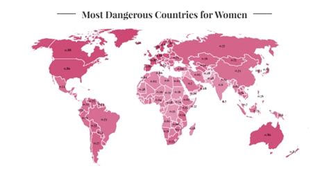 Most Dangerous Countries For Women 2023 Wisevoter