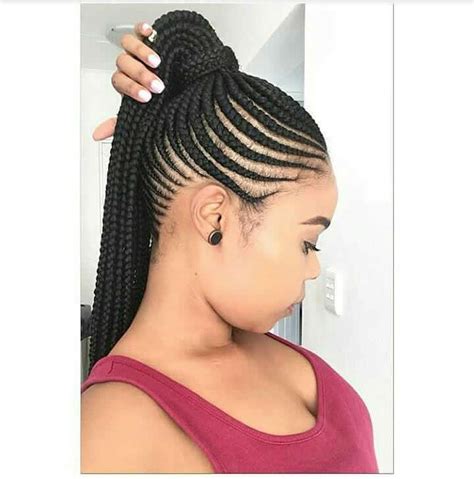 Ombre + long straight hair. 155 Cornrow Braids Collection You Cannot Miss! - Prochronism