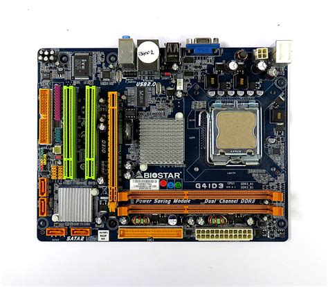 Biostar G41d3 Ver61 Intel Socket Lga775 Motherboard Ig41em7s Ebay