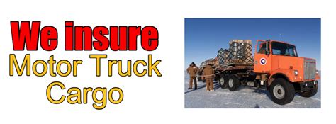 We do not insure tvs. Motor Truck Cargo - Florida Commercial Truck Insurance