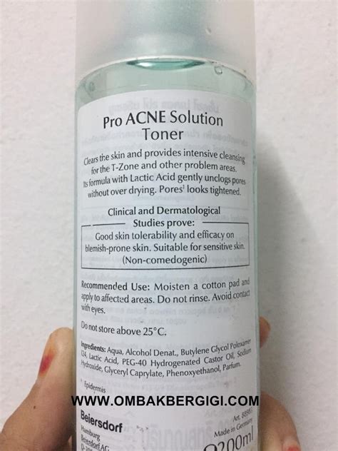 However, the amount of product i use is half of the amount of a normal. Eucerin Pro Acne Solution Toner Review