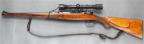 Lot Mannlicher Schoenauer M1903 Bolt Action Rifle With Scope