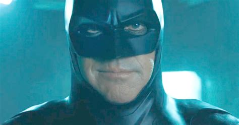 Best Look At Michael Keaton Batman Batmobile And Ezra Miller Costume