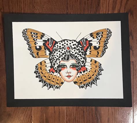 Grimm butterfly lady i just finished up.follow me @mattybonesart on ig for more flash 