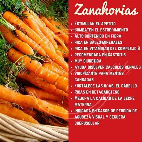 Propiedades De La Zanahoria Beneficios De Alimentos Frutas Y
