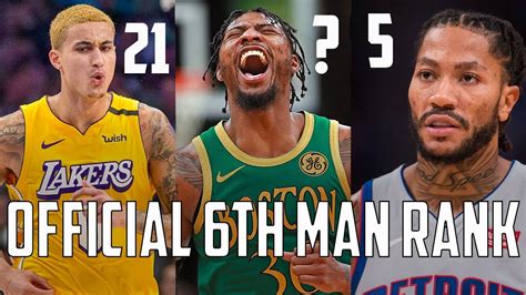Ranking Every 6th Man From All 30 Nba Teams 2020 Youtube