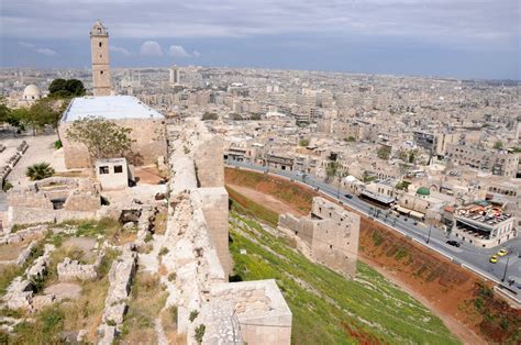 Fileancient Aleppo From Citadel Wikipedia The Free Encyclopedia