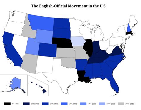 When And Why Do Us States Make English Their Official Language The
