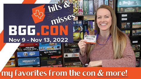 Board Game Geek Convention My Hits Misses Youtube