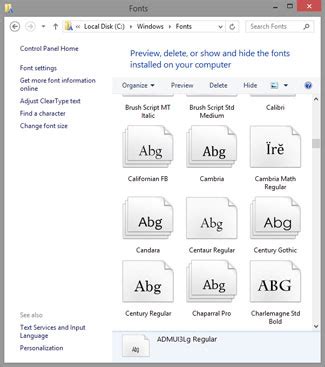 You can format a computer's drive from within the windows interface except for the system drive. How to install fonts on my computer