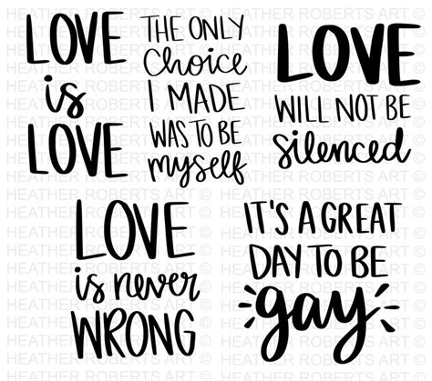Gay Pride SVG Bundle LGBT SVG Bundle Gay Svg Pride Svg Etsy
