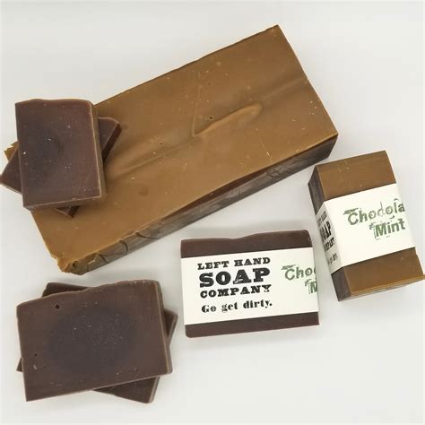 Chocolate Mint Soap Bar | Left Hand Soap Co.