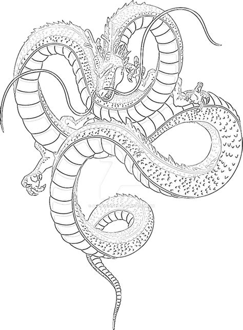 Omega Shenron Coloring Pages Coloring Pages