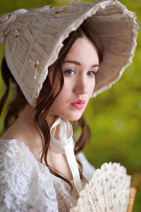 Young Pretty Victorian Woman Portrait Photograph By Lee Avison Pixels