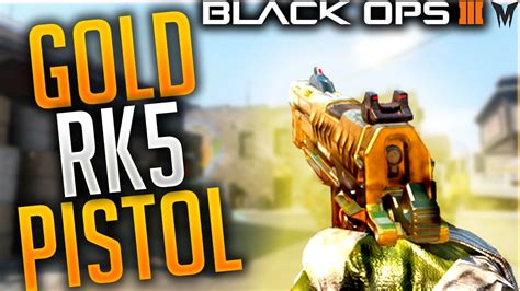 Gold Rk5 Pistol Black Ops 3 Youtube