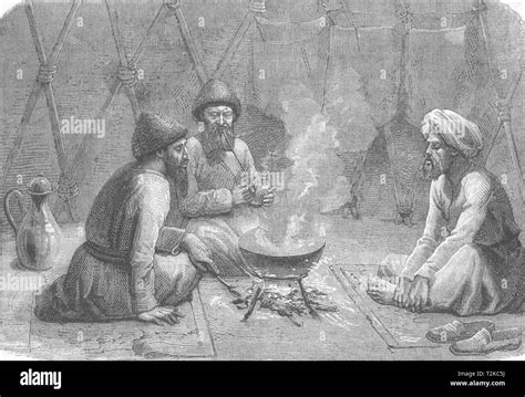 Interior Of A Turkmen Tent Hi Res Stock Photography And Images Alamy