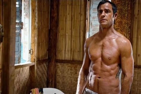 Walking 6 Pack Justin Theroux Finally Getting Into Shape