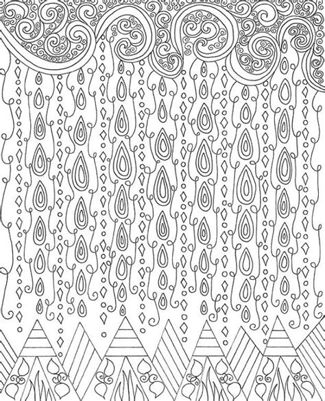 0 level umbrella coloring page. Rainfall coloring, Download Rainfall coloring for free 2019