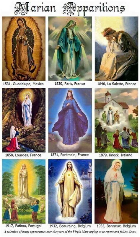 Marian Aparitions Mother Mary Blessed Mother Mary Marian Apparition