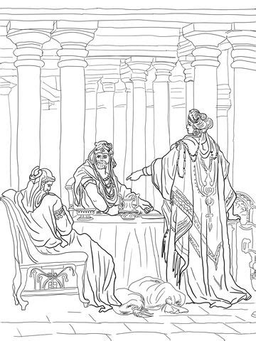 39+ esther bible coloring pages for printing and coloring. Esther Accusing Haman coloring page from Queen Esther ...