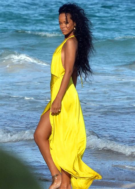 Spotted Rihanna Shoots Barbados Tourism Campaign Avahtaylor
