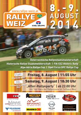 Rallye weiz 2019 crash and action motorsportvideos luky m. Rallye Weiz - 08./09. August 2014