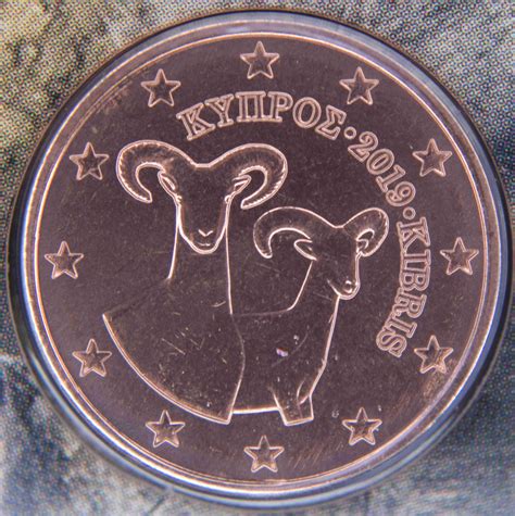 Cyprus Euro Coins Unc 2019 Value Mintage And Images At Euro Coinstv
