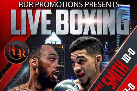 Rdr Promotions Announce Feb 6 Event At The 2300 Arena In Philadelphia