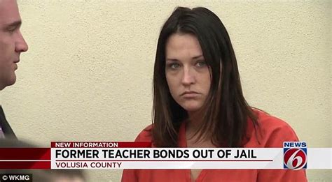 Florida Teacher Who Had Sex With Student Released On Bond Daily Mail Online