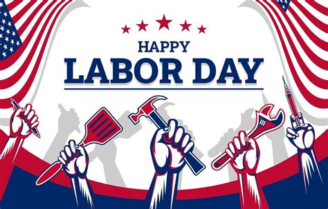 Labor Day Various Professions Representation Background Design 2147449