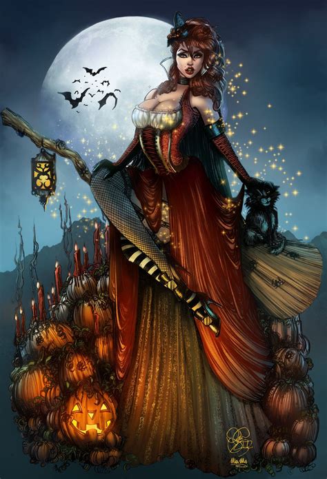 Endora The Good Witch Colours By Sarah Giardina On Deviantart Feliz