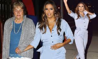 Eva Longoria Dines With Her Mother Ella After Nyfw Debut Daily Mail