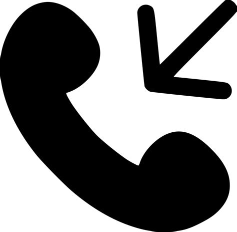 Incoming Call Svg Png Icon Free Download 500691 Onlinewebfontscom