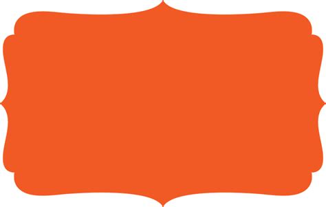 Orange Frame Png Transparent Images Png All