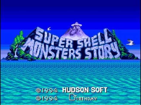 Snes Super Shell Monsters Story Jp Daikaij Monogatari Youtube