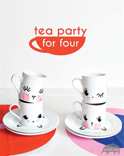 Pour the melted wax into the cup and leave to harden. DIY tea party set for kids - Espresso Cups DIY - Kids Crafts and Kids Gifts | Small for Big